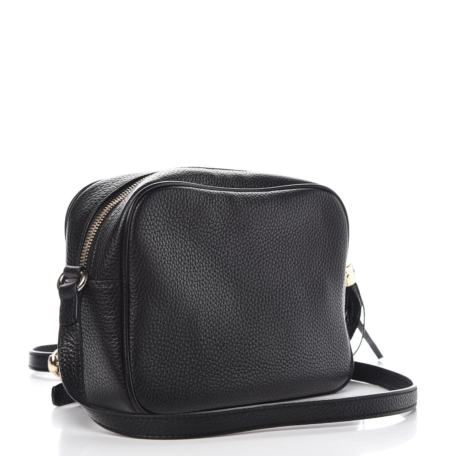 Gucci Pebbled Calfskin Small Soho Disco Bag Black 3 of 7