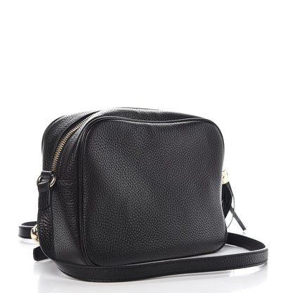 Gucci Pebbled Calfskin Small Soho Disco Bag Black 3 of 7
