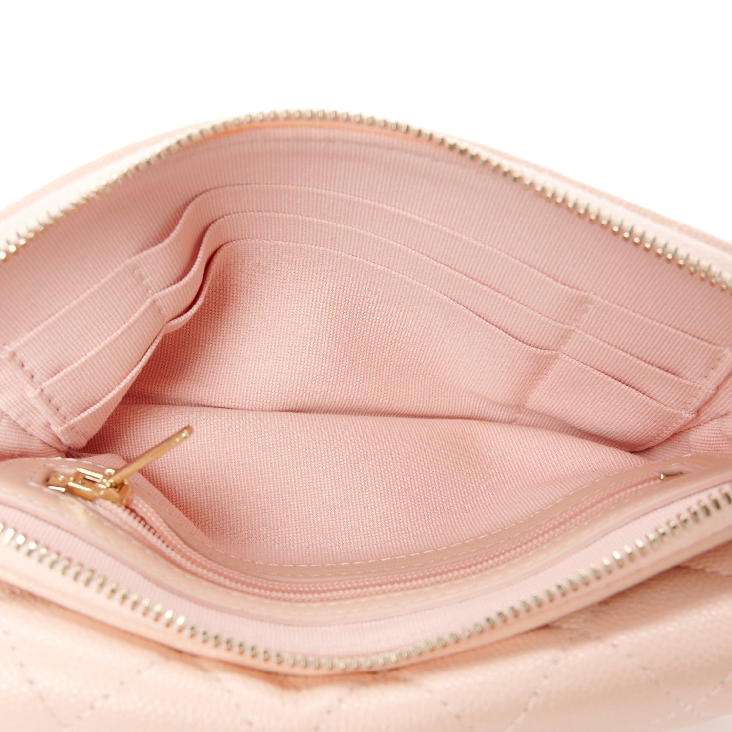 Chanel Caviar Quilted Flap Phone Holder With Chain Light Pink 5 of 13