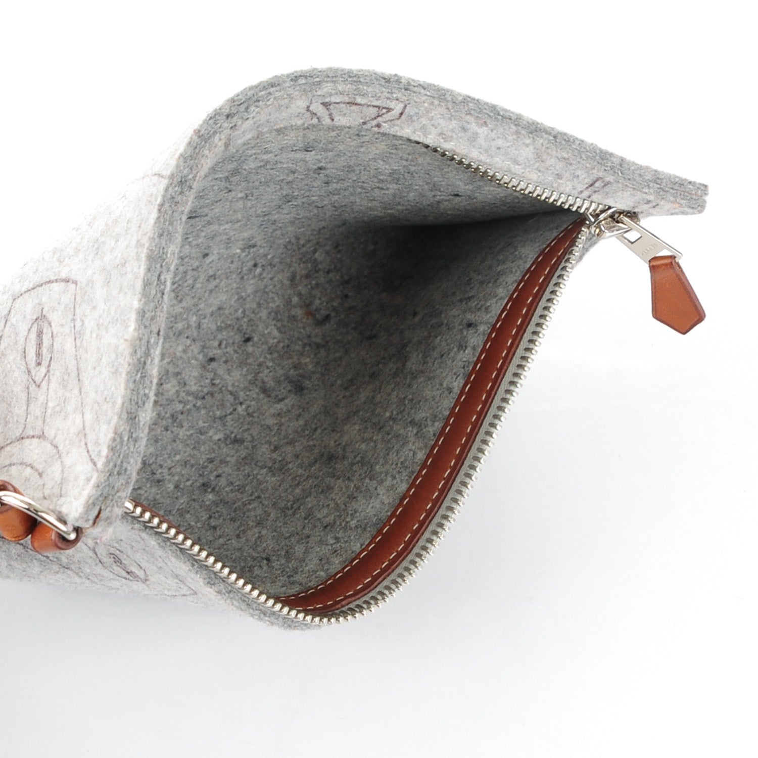 Hermes Felt Eperon d'Or Carrimi Tote MM 6 of 14