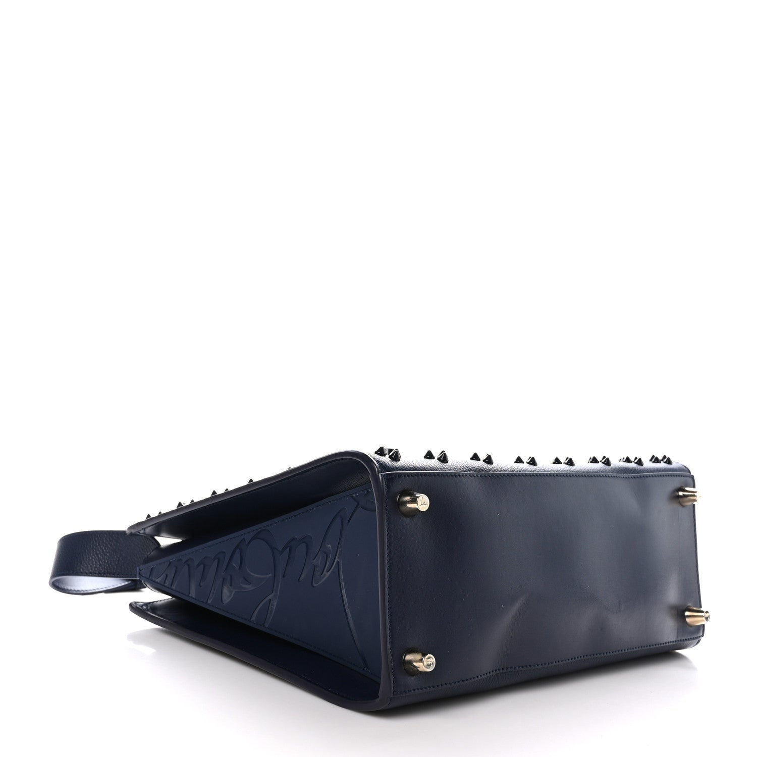 Christian Louboutin Calfskin Empire Loubinthesky Medium Paloma Ink 4 of 9