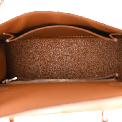 Hermes Epsom Kelly Sellier 25 Gold 5 of 11