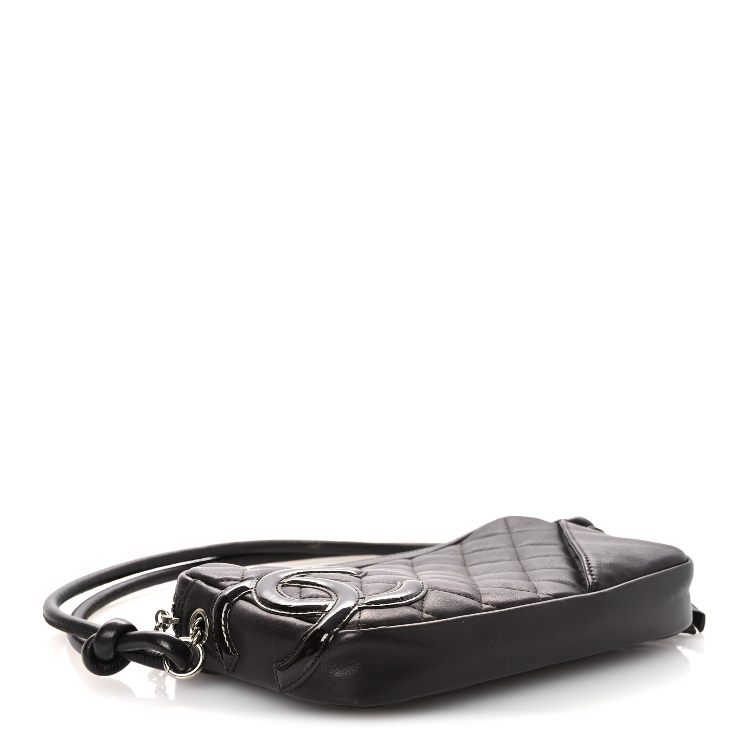 Chanel Calfskin Quilted Cambon Pochette Brown 4 of 12