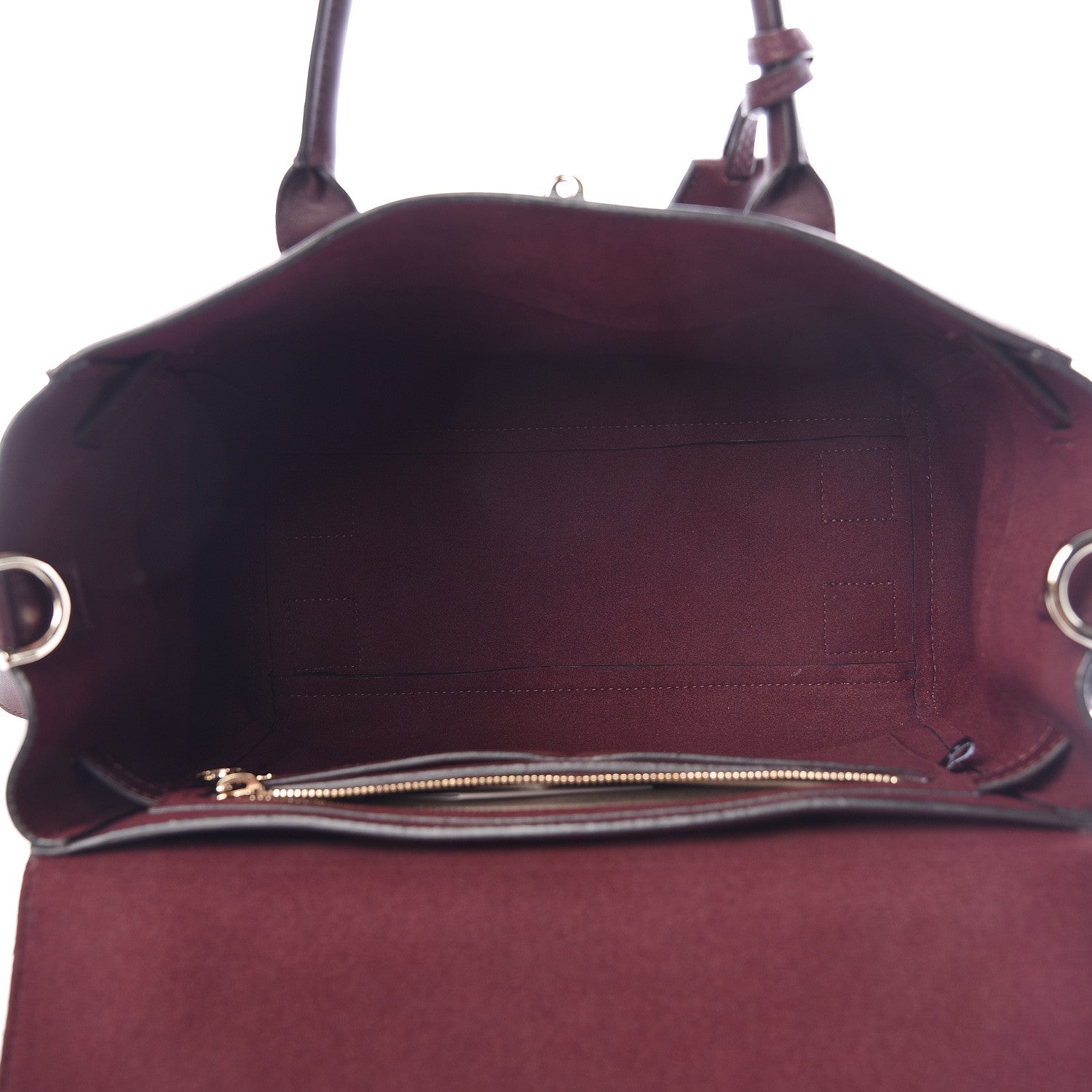 Mulberry Calfskin Studded Medium Cara Delevingne Convertible Satchel Oxblood 5 of 17