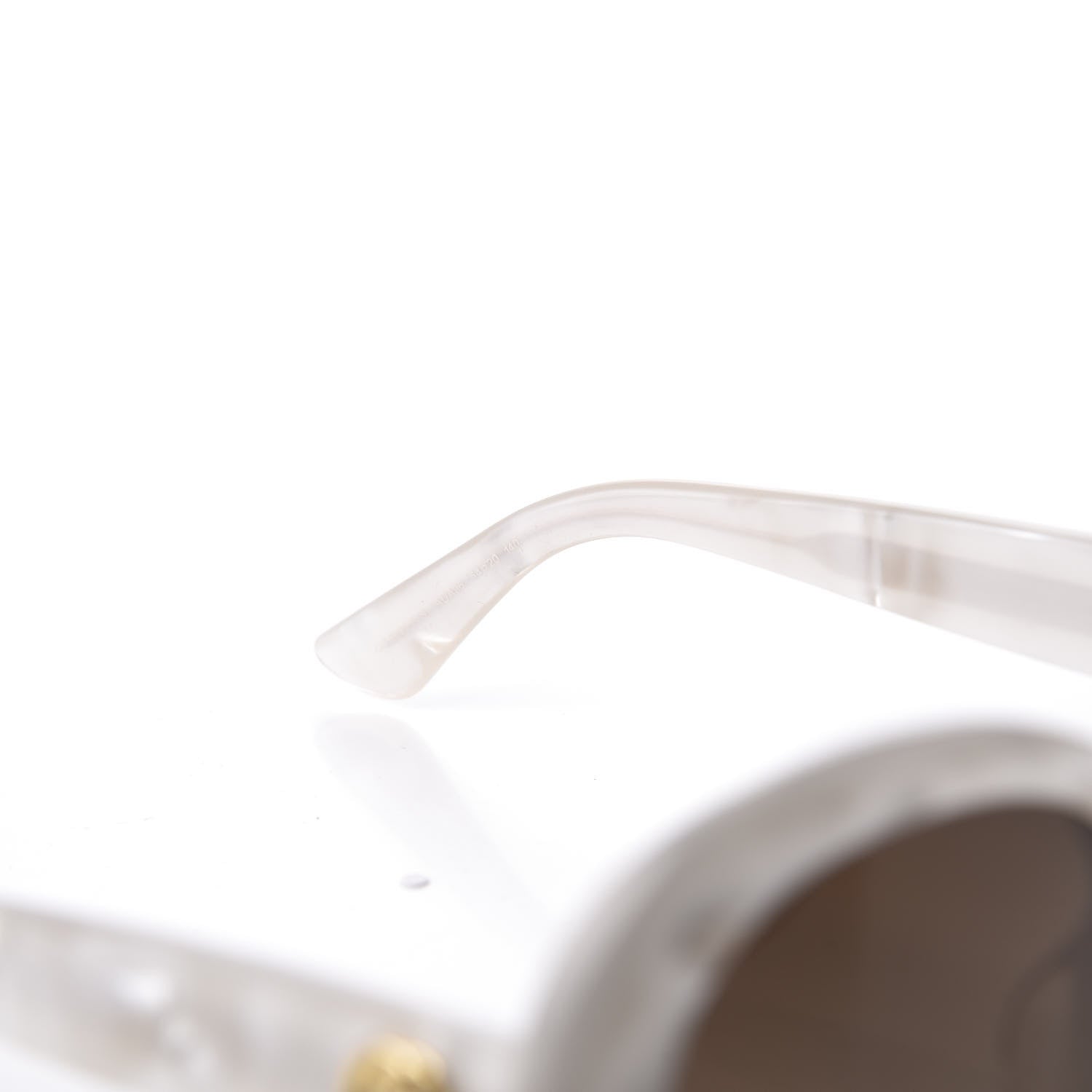 Gucci Acetate Round Sunglasses GG3829 F/S White 6 of 8
