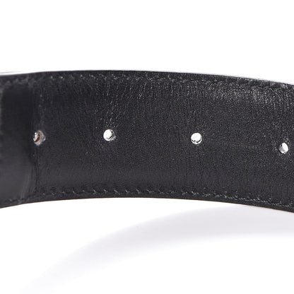 Gucci Calfskin Web Interlocking G Belt 90 36 Black 4 of 5