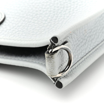 Hermes Taurillon Clemence Amazone Evelyne TPM Bleu Pale Indigo 12 of 12