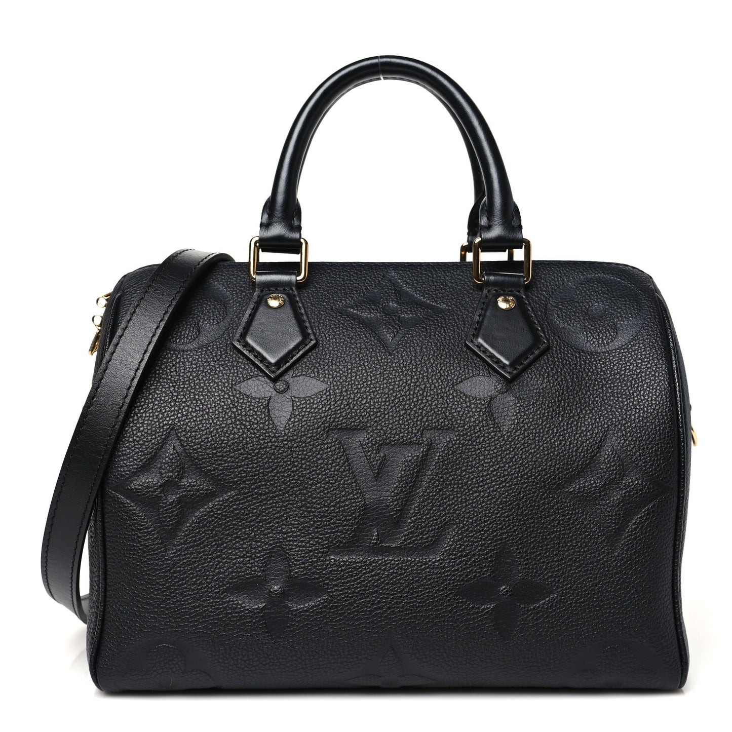 Empreinte Monogram Giant Speedy Bandouliere 25 Black