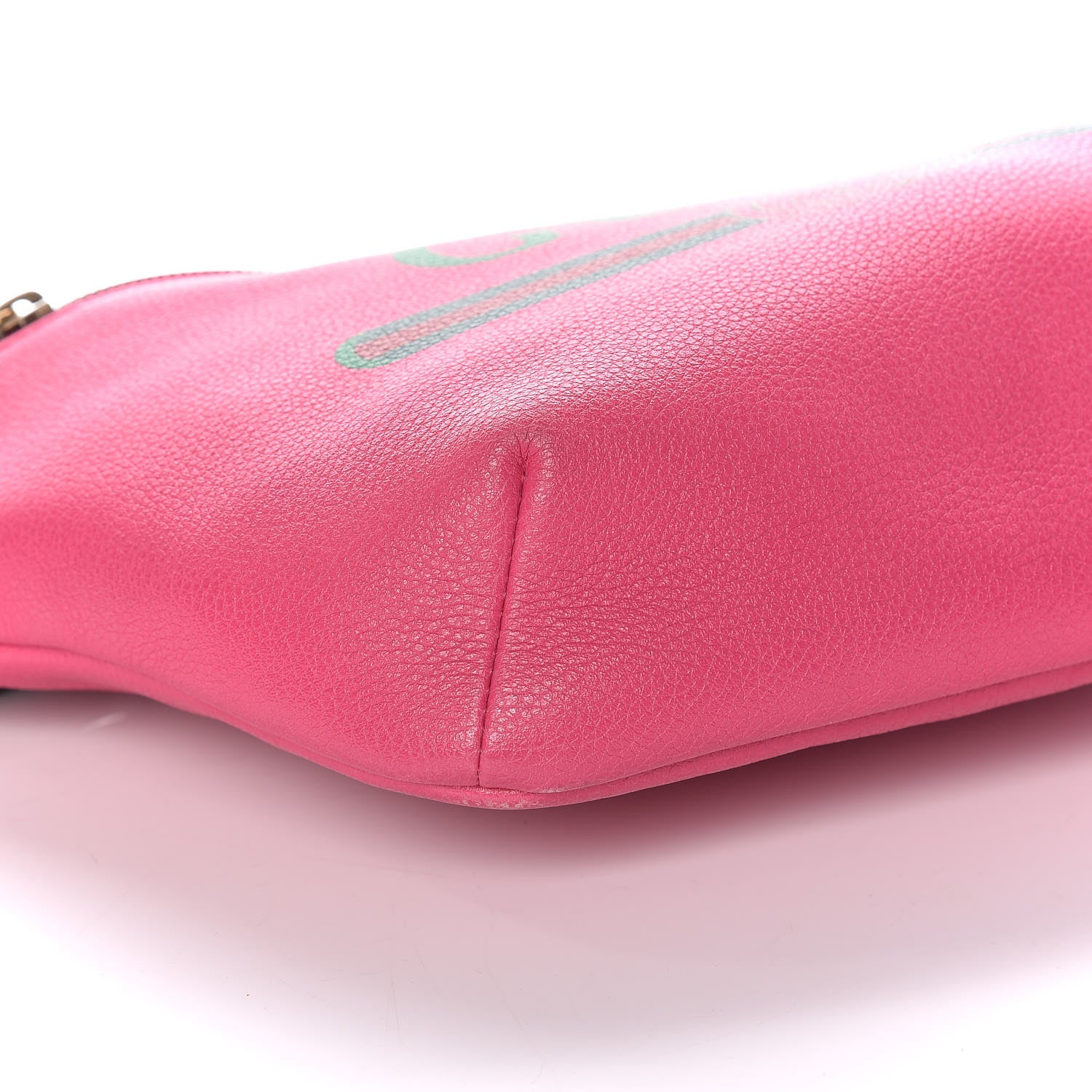 Gucci Grained Calfskin Logo Belt Bag Pink 10 of 14