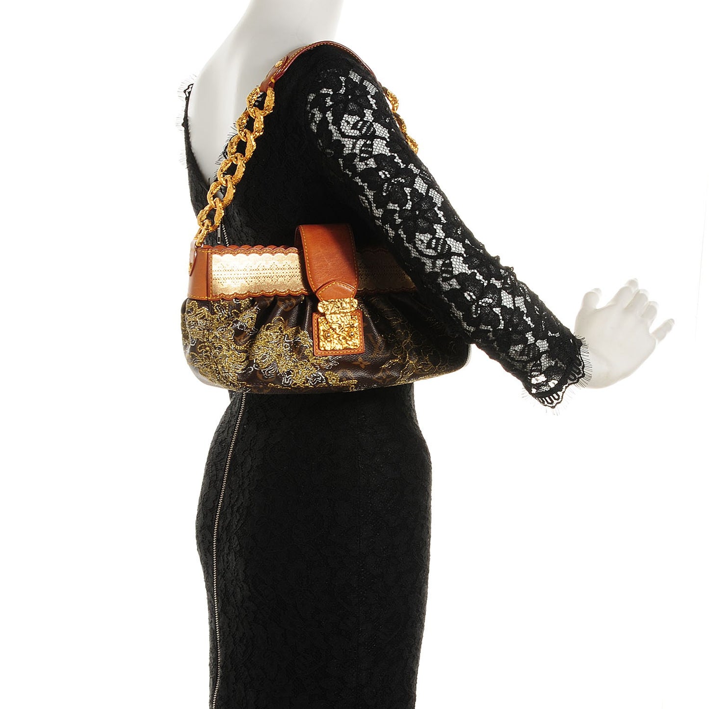Monogram Dentelle Kirsten Gold