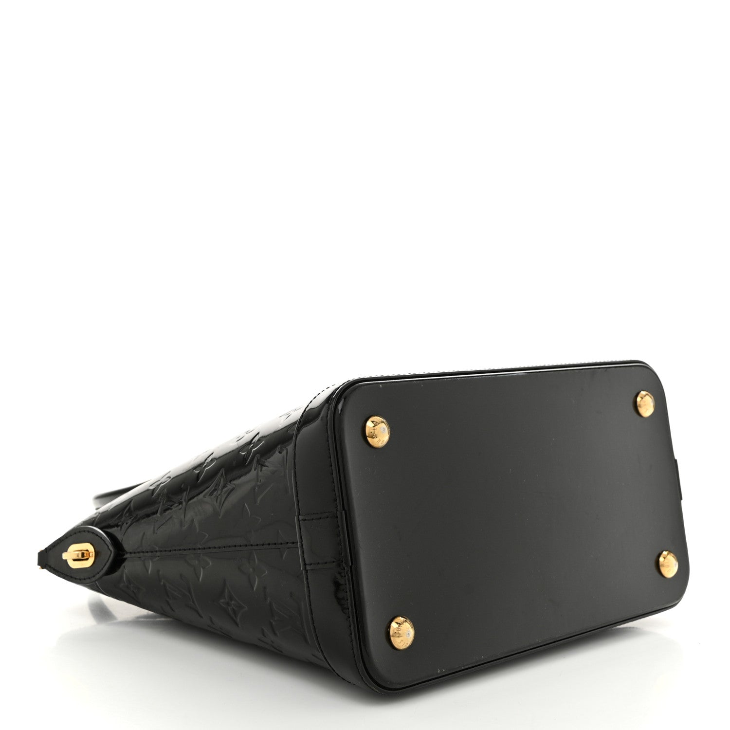 Louis Vuitton Vernis Lockit PM Black 4 of 11