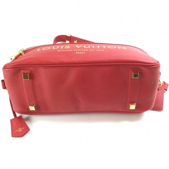 Louis Vuitton Overseas Flight Pam Am Bag Red 4 of 9