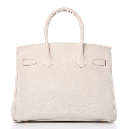 Hermes Togo Birkin 30 Craie 4 of 31