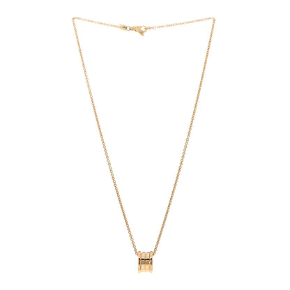 Bulgari 18K Yellow Gold B.Zero1 Pendant Necklace 3 of 4