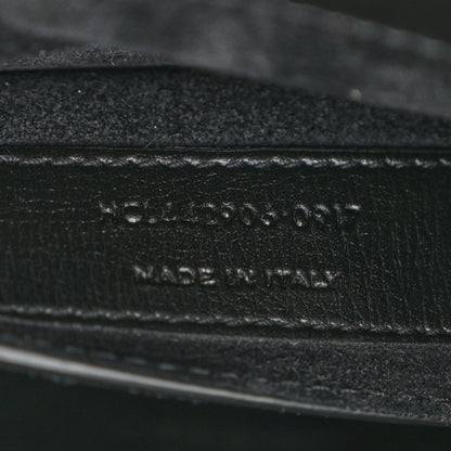 Saint Laurent Calfskin Medium Monogram Sunset Black 7 of 9