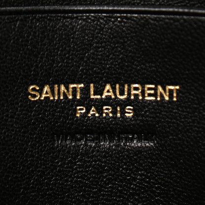 Saint Laurent Grain De Poudre Matelasse Monogram Mini Lou Camera Bag Blanc Vintage 6 of 9