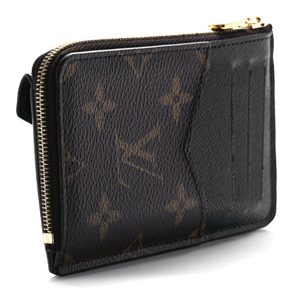 Louis Vuitton Monogram Recto Verso Card Holder Black 3 of 11