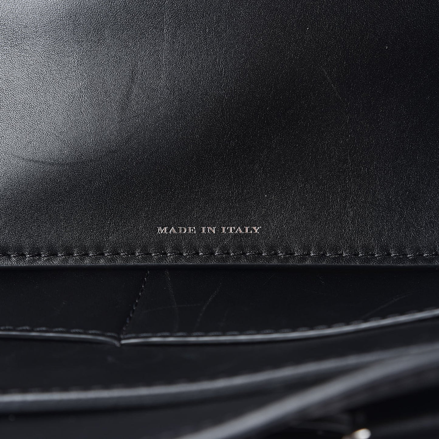 Canvas Smooth Calfskin Medium Belt Bag Black