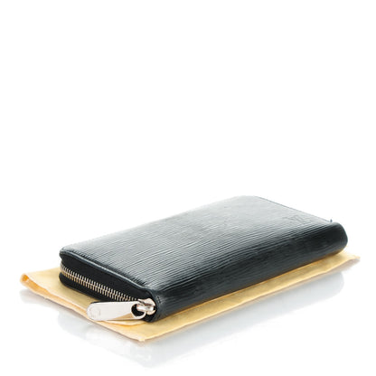 Louis Vuitton Epi Zippy Wallet Black 4 of 8