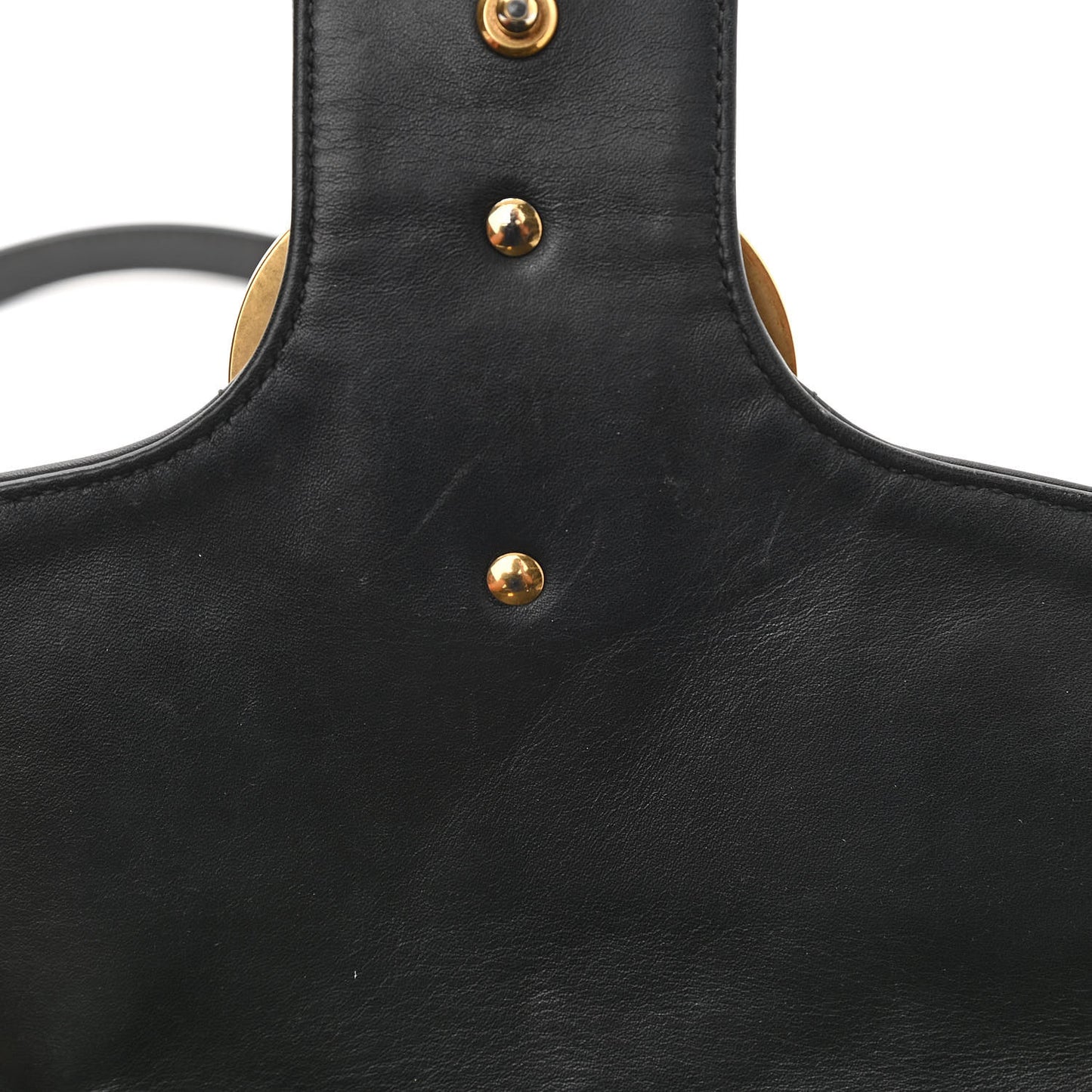 Calfskin Matelasse Medium GG Marmont Shoulder Bag Black