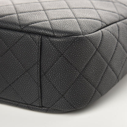 Chanel Caviar Quilted Large Coco Tassel Camera Case Black 8 of 9