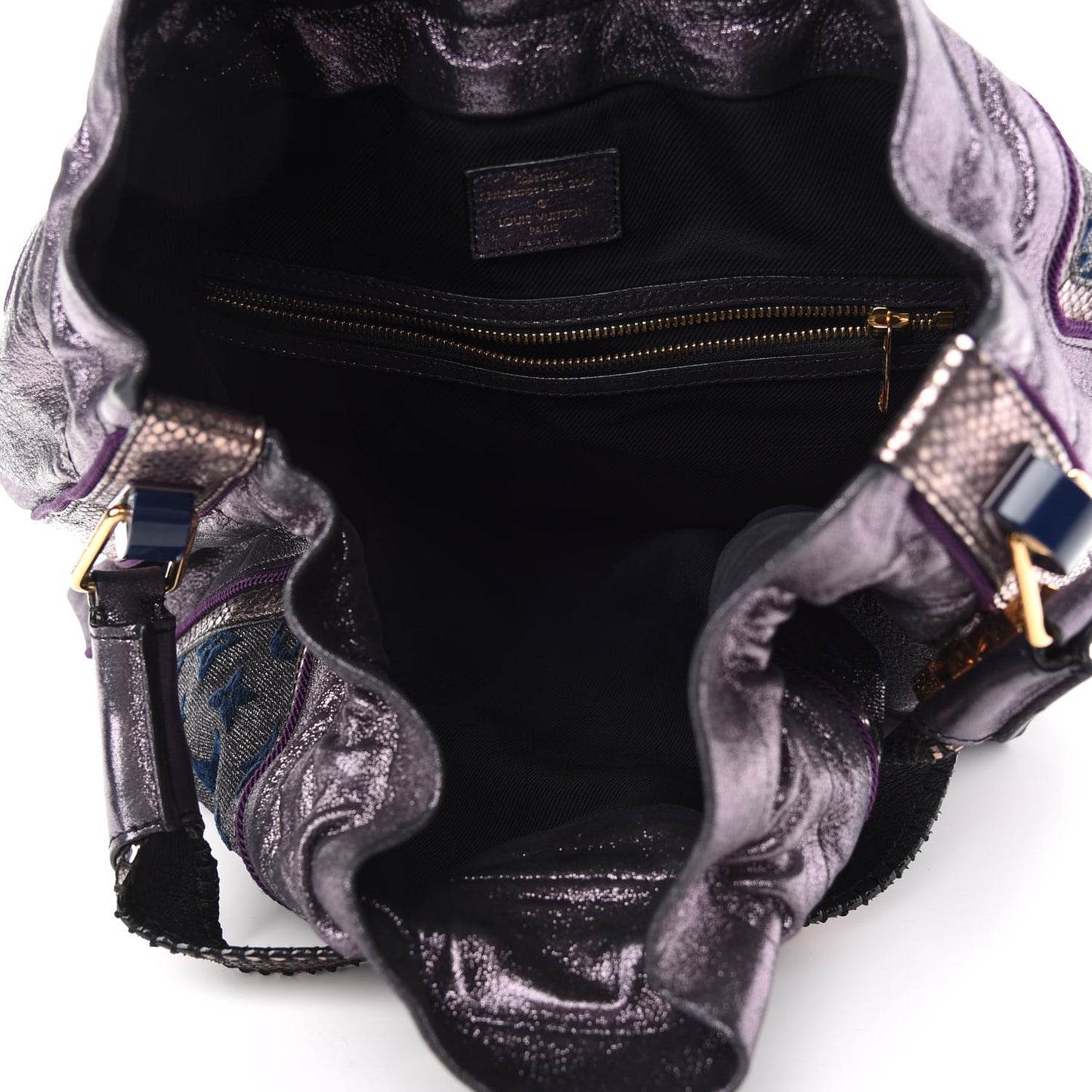 Monogram Lurex Bluebird