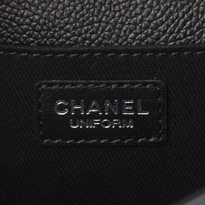 Chanel Grained Calfskin Quilted 2.55 Reissue Flap Belt Bag Clutch Black 6 of 11