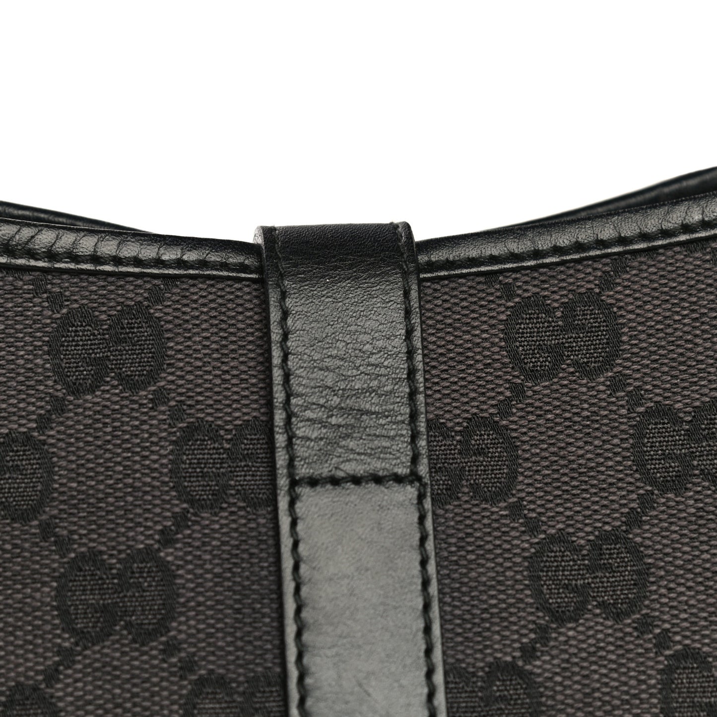 Monogram Small Jackie O Hobo Black