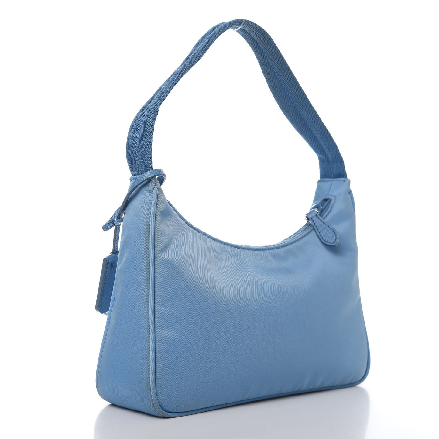 Re-Nylon Saffiano Mini Re-Edition 2000 Bag Pervinca