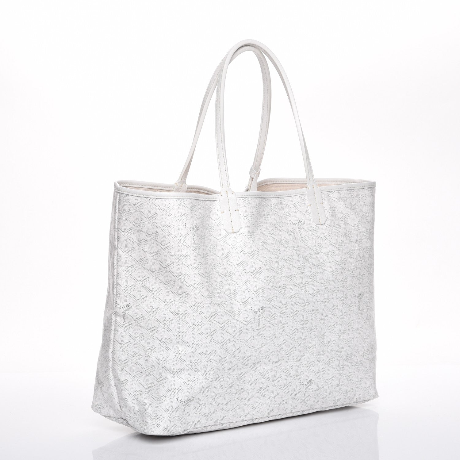 Goyard Goyardine Saint Louis PM White 3 of 9