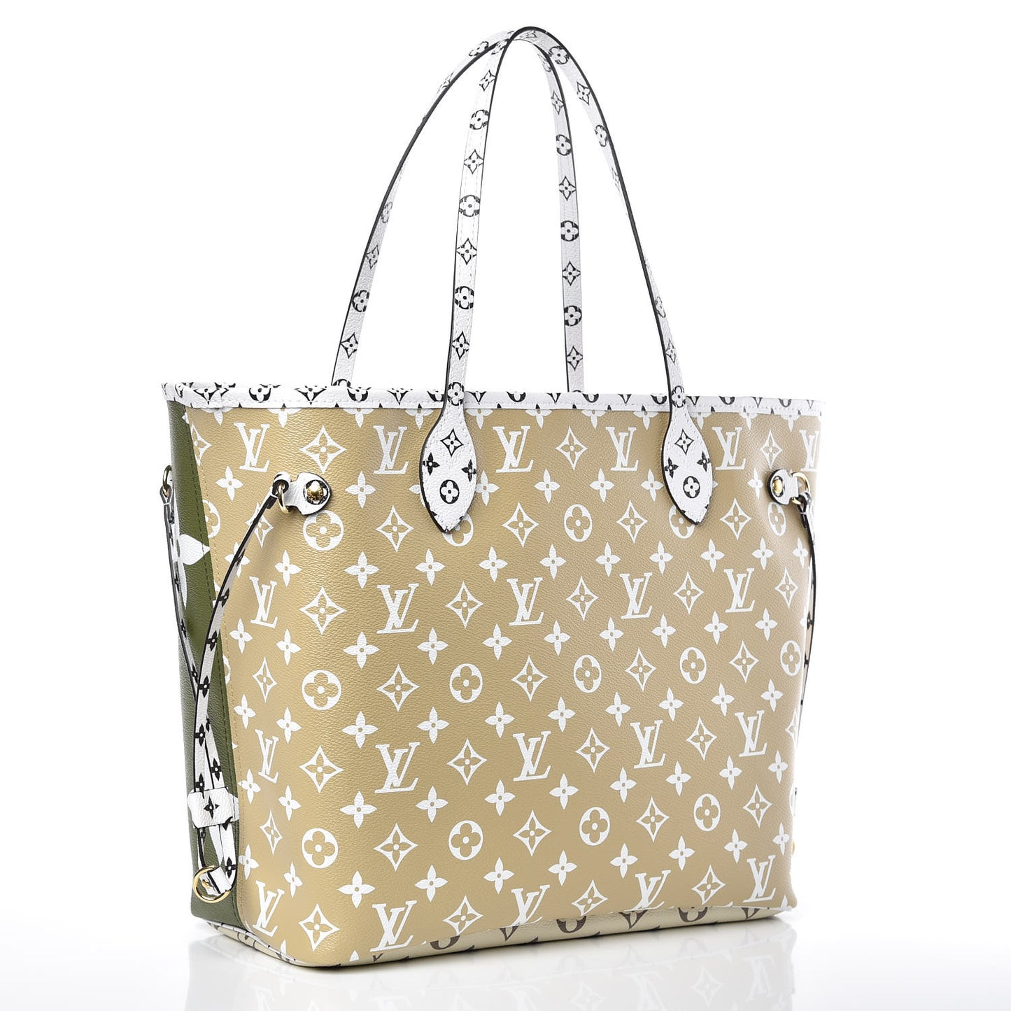 Monogram Giant Neverfull MM Kaki