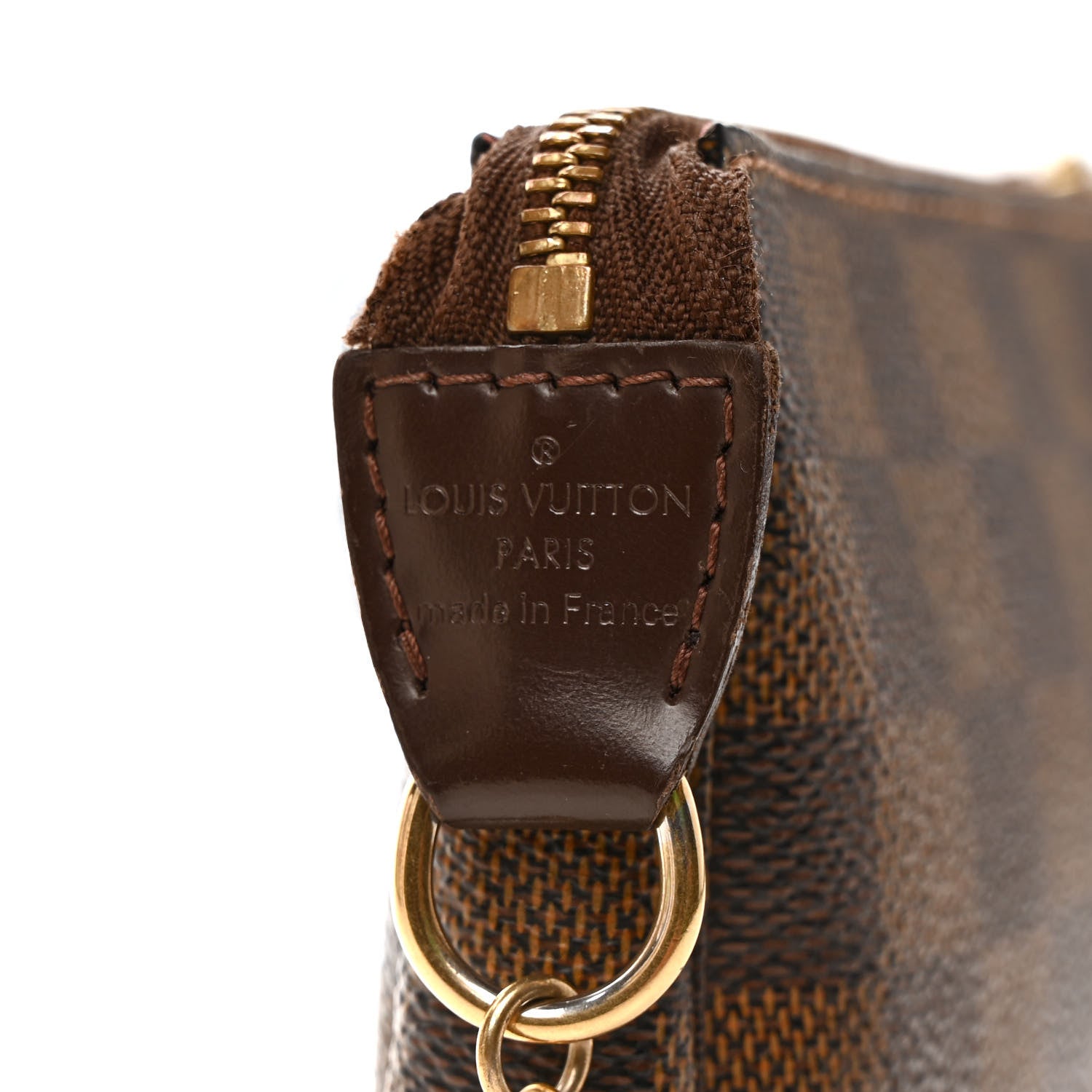 Louis Vuitton Damier Ebene Mini Pochette Accessories 7 of 9