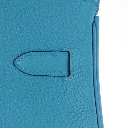 Hermes Togo Birkin 35 Turquoise 27 of 31