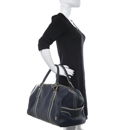 Louis Vuitton Tobago Carryall Blue 2 of 13