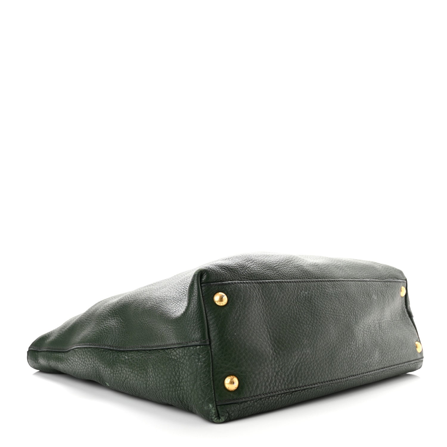 Prada Vitello Daino Shopping Tote Foresta 3 of 14