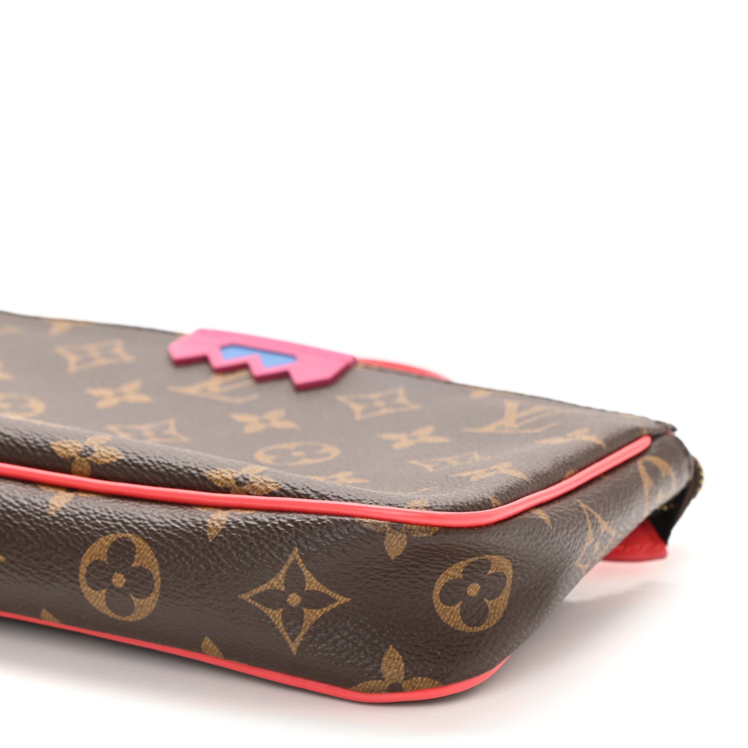 Louis Vuitton Monogram Totem Pochette Accessories Flamingo 7 of 7