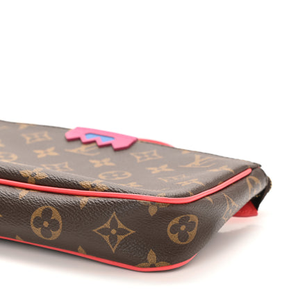 Louis Vuitton Monogram Totem Pochette Accessories Flamingo 7 of 7