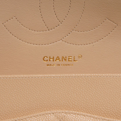 Chanel Caviar Jumbo Double Flap Beige Clair 6 of 8