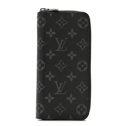 Louis Vuitton Monogram Eclipse Vertical Zippy Wallet 1 of 8