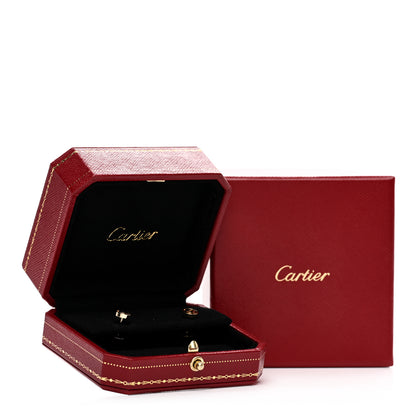 Cartier 18K Yellow Gold LOVE Earrings 5 of 5