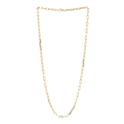 Cartier 18K Yellow Gold SM Santos De Cartier Link Necklace 3 of 5
