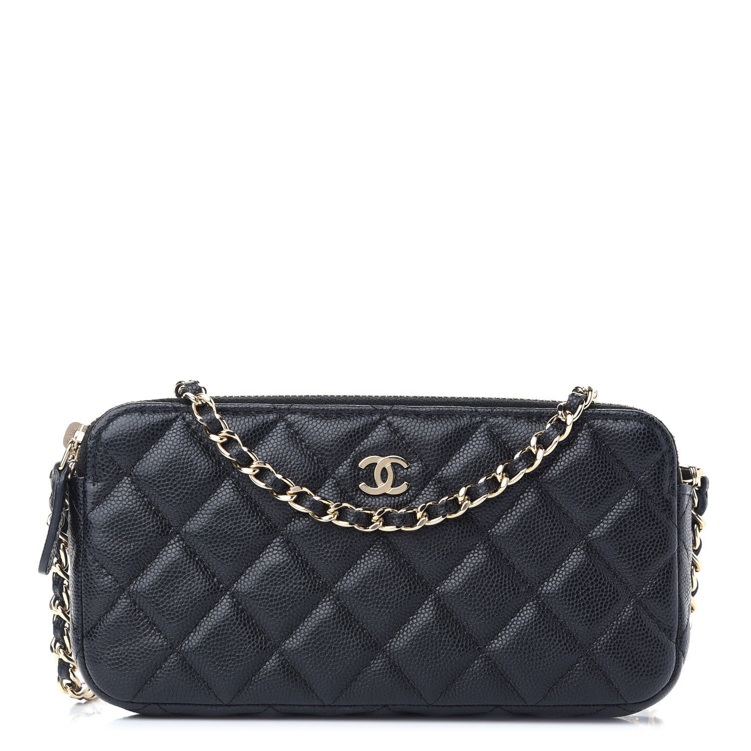 Chanel Caviar Quilted Small Clutch With Chain Black 1 of 11