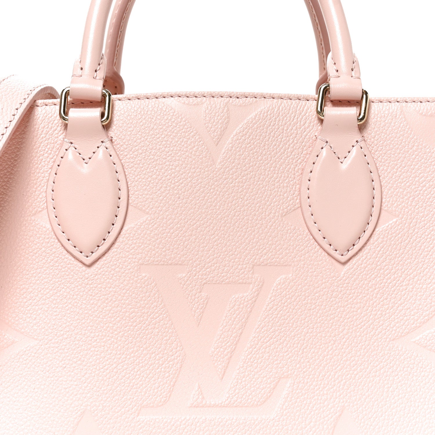 Louis Vuitton Empreinte Monogram Giant Onthego PM Opale Pink 7 of 9