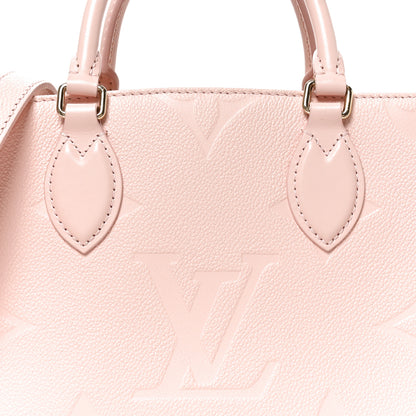 Louis Vuitton Empreinte Monogram Giant Onthego PM Opale Pink 7 of 9