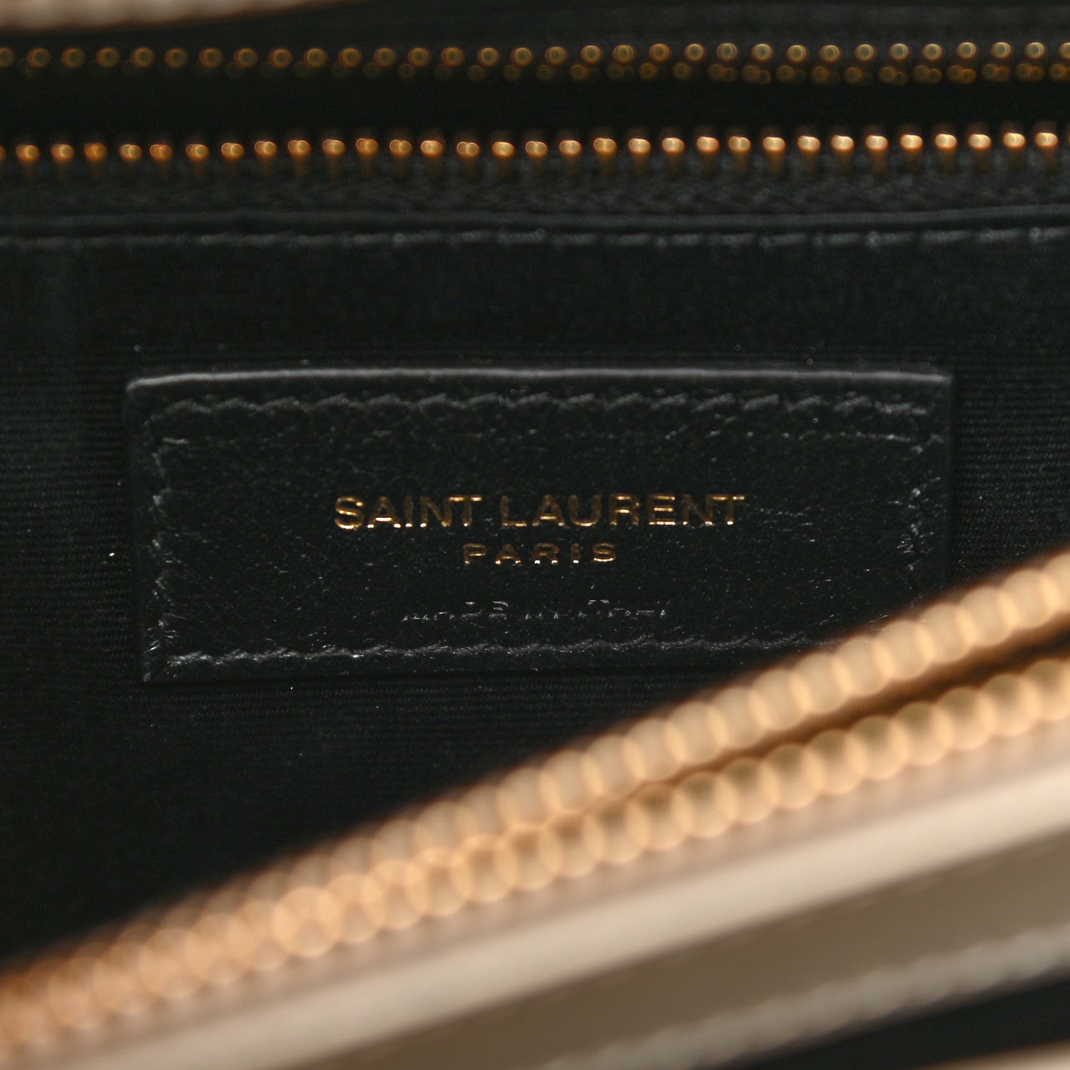 Saint Laurent Calfskin Y Quilted Monogram Medium Loulou Chain Satchel Blanc Vintage 7 of 11