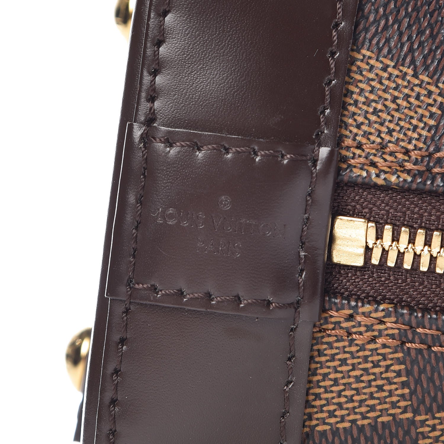 Louis Vuitton Damier Ebene Alma BB 7 of 11