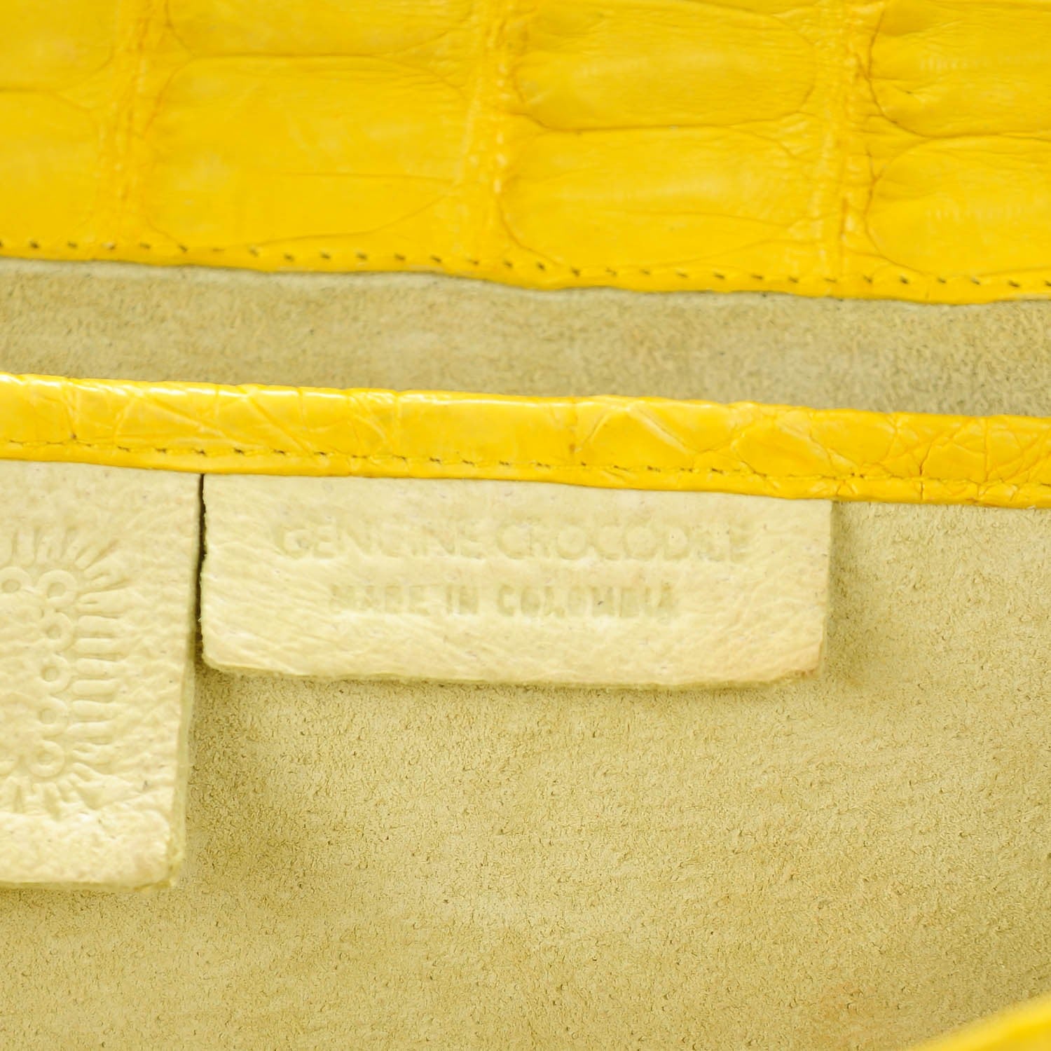 Nancy Gonzalez Crocodile Long Clutch Yellow 6 of 8