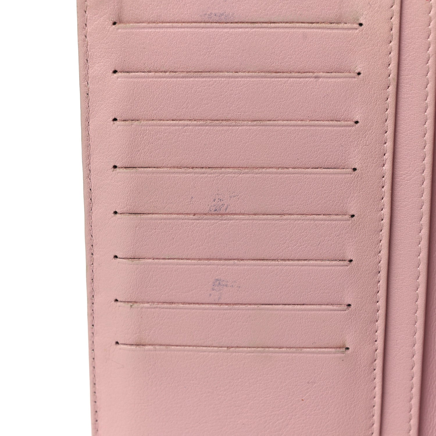 Chanel Caviar Timeless CC Yen Wallet Pink 8 of 8