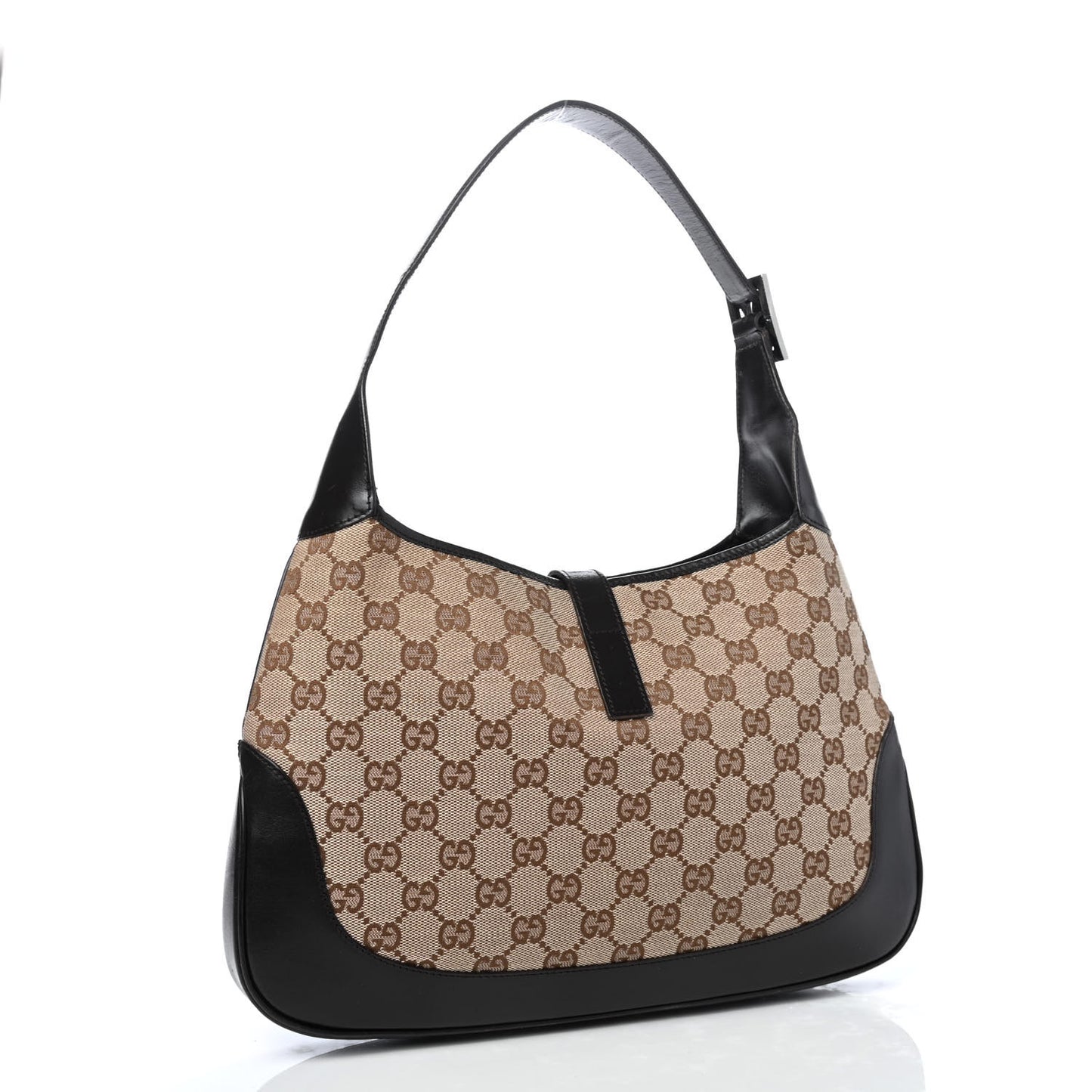 Monogram Web Jackie O Hobo Dark Brown
