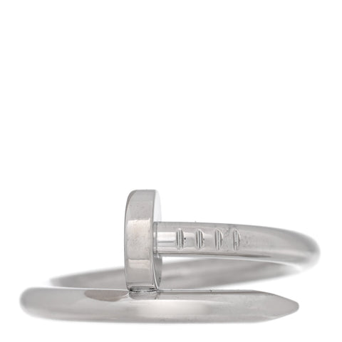 18K White Gold Juste Un Clou Ring 60 9